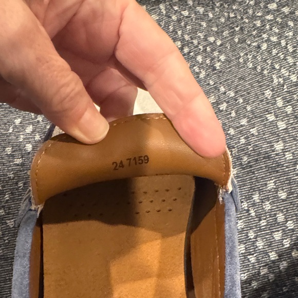 Johnston & Murphy Men’s Navy and White Baldwin Driver Loafers size 9.5 - Picture 5 of 9